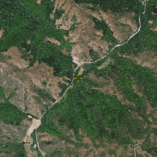 Aerial/Satellite Image of Kent Creek, CA
