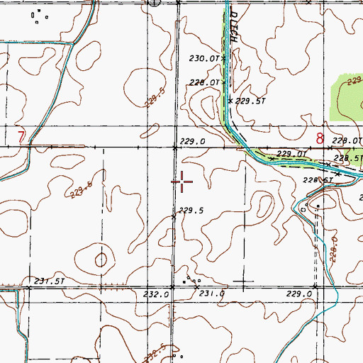 Topographic Map of Lily Dell School (historical), IL