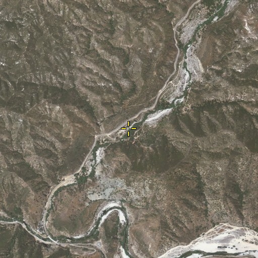 Aerial/Satellite Image of Hoot Owl Flats, CA