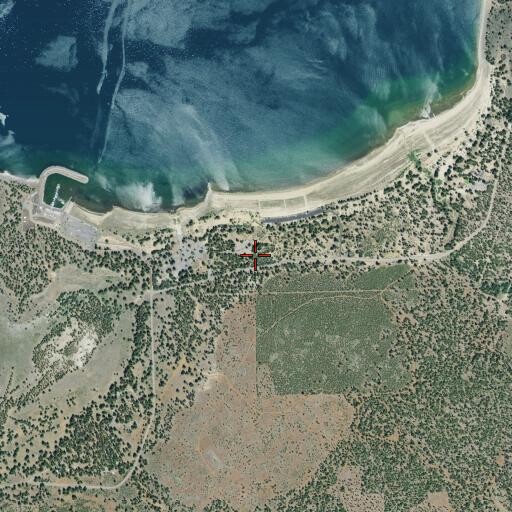 Aerial/Satellite Image of Aspen Grove Picnic Area, CA