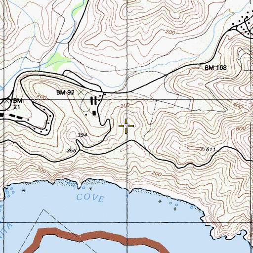 Topographic Map of Fort Barry Military Reservation (historical), CA