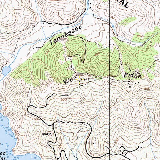 Topographic Map of Hill 88, CA
