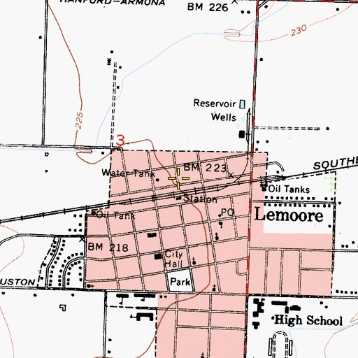 Topographic Map of Pentecostal Church of God, CA