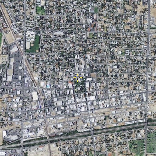Aerial/Satellite Image of Veterans Memorial Building, CA