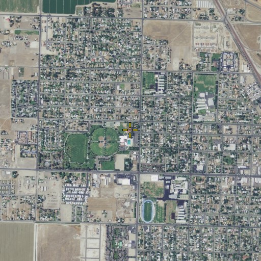 Aerial/Satellite Image of Kate H Boswell Seniors Center, CA