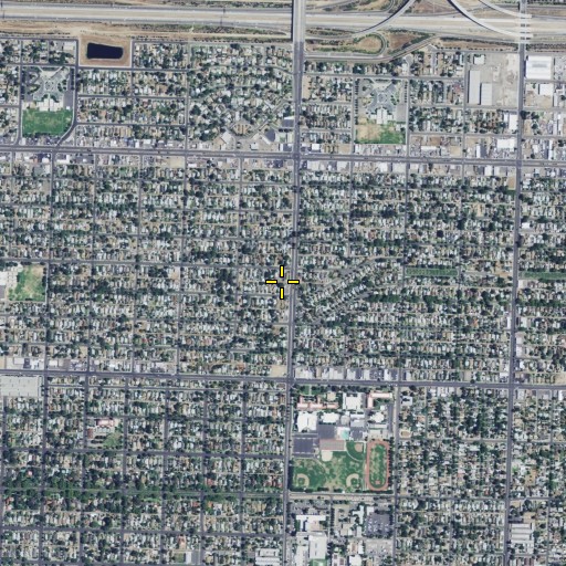 Aerial/Satellite Image of Love Song Community Outreach Christian Reformed Church, CA