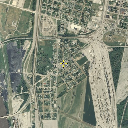 Aerial/Satellite Image of Saint Mark School, IL