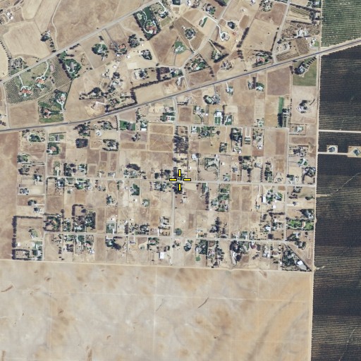 Aerial/Satellite Image of Bonadelle Ranchos Five, CA