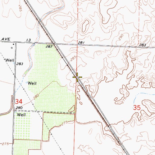 Topographic Map of Lankershim (historical), CA