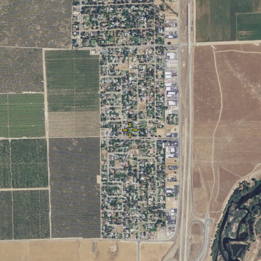 Aerial/Satellite Image of Rolling Hills, CA