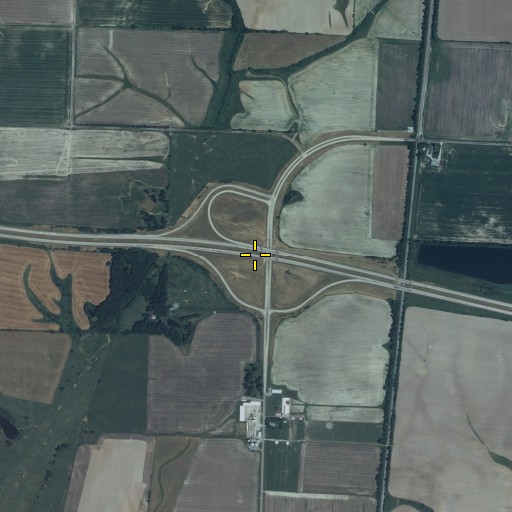Aerial/Satellite Image of Interchange 89, IL