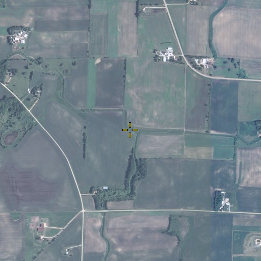 Aerial/Satellite Image of County Ditch Number Ten, MN