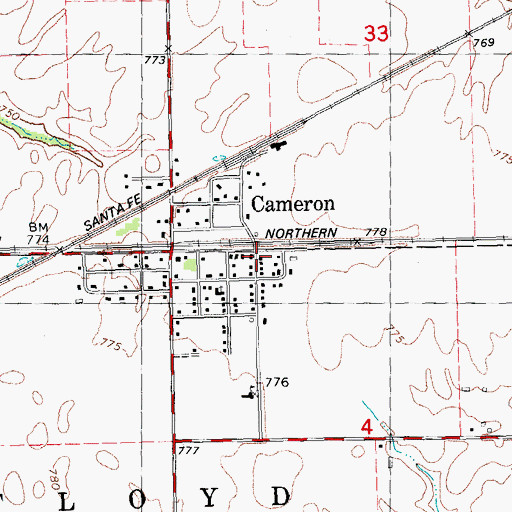 Cameron Post Office, IL