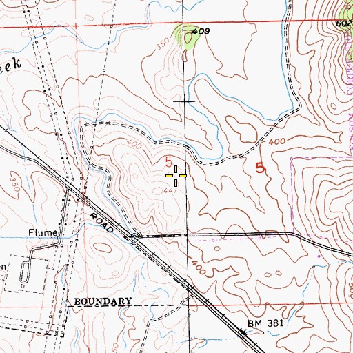 Topographic Map of Folsom Lake College, CA