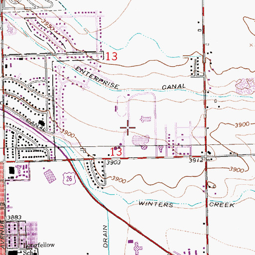 Topographic Map of Pioneer Activity Center, NE