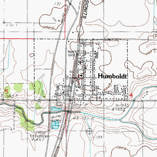 Humboldt Post Office, IL