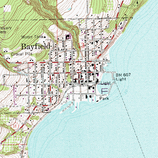 Bayfield Post Office, WI