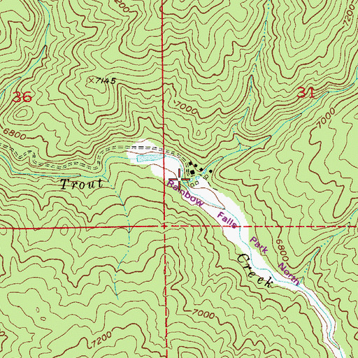 Topographic Map of Polhemus Gulch, CO