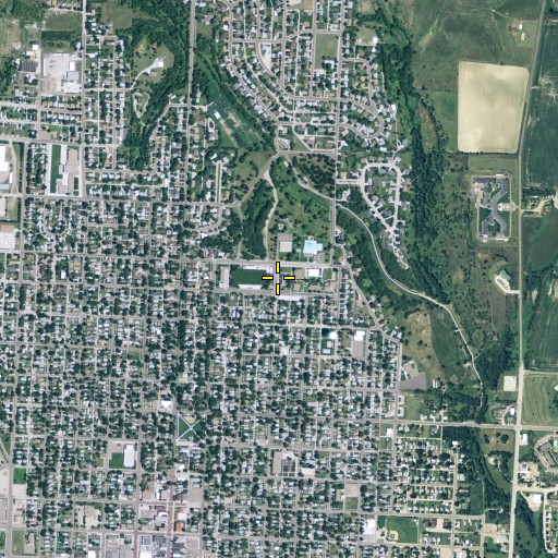 Aerial/Satellite Image of McMillen Hall, NE