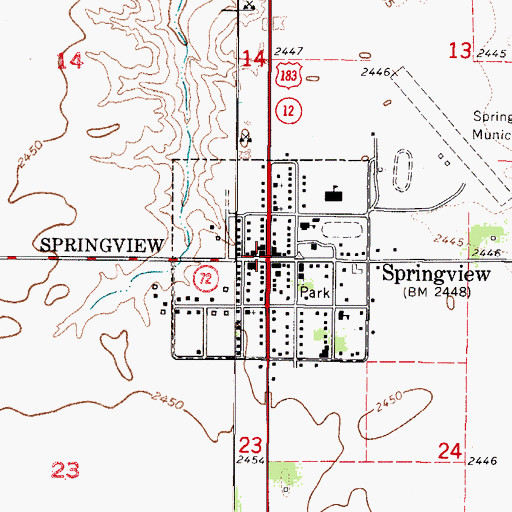 Topographic Map of Keya Paha County Sheriffs Office, NE