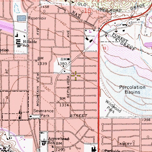 Topographic Map of Dikaios Christian Academy, CA