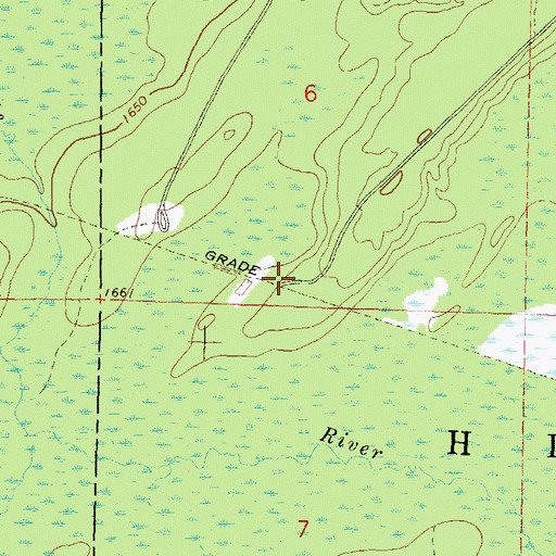Topographic Map of Browns Landing (historical), WI