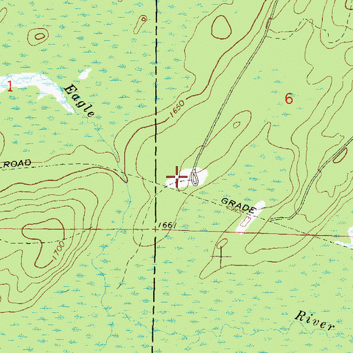 Topographic Map of Nelson Landing (historical), WI