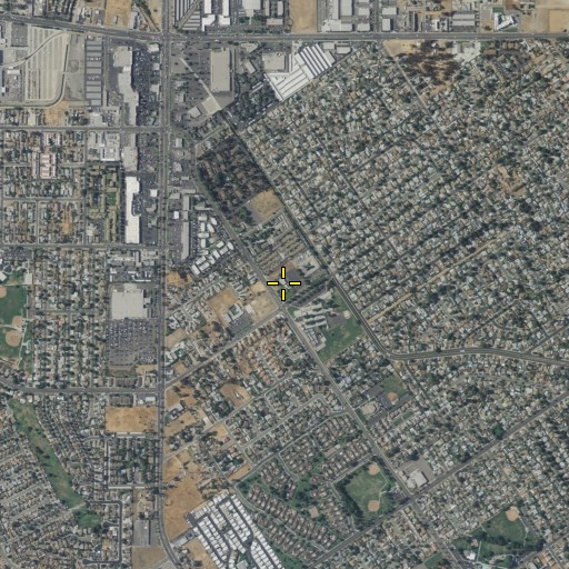 Aerial/Satellite Image of Hope Community Church, CA