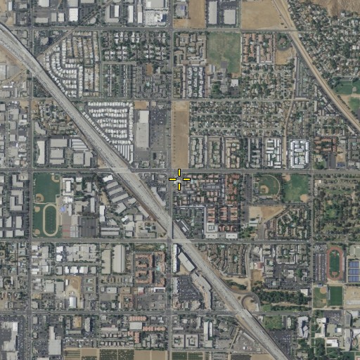 Aerial/Satellite Image of Reformed Baptist Church, CA