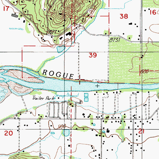 Topographic Map of Fort Vannoy (historical), OR