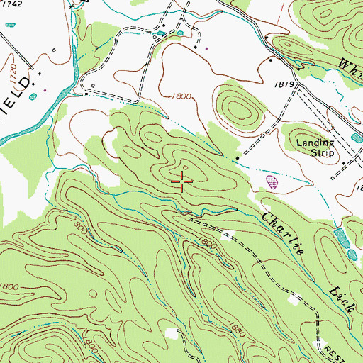 Topographic Map of George Washington National Forest, VA