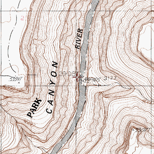 Topographic Map of To Hajisho, AZ