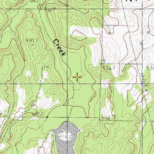 Topographic Map of Rodgers Lake, TX