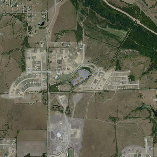 Aerial/Satellite Image of Sampeck Lake, TX
