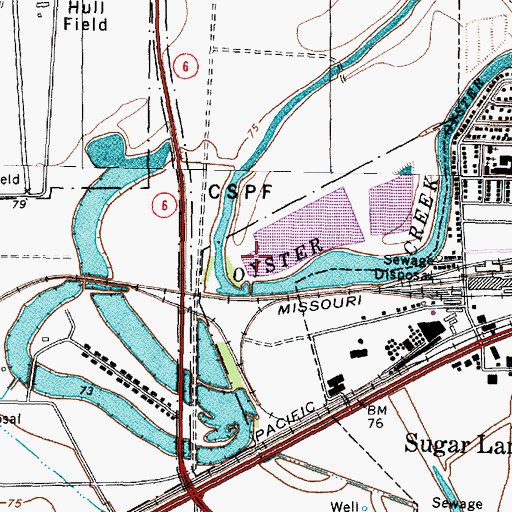 Oyster Creek Channel Reservoir, TX