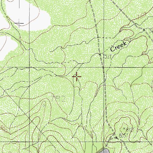 Topographic Map of Winship Lake Number 3 Dam, TX