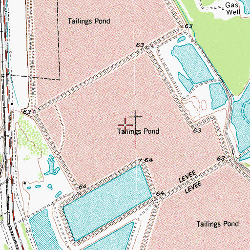 Topographic Map of Mud Lake Number 4, TX