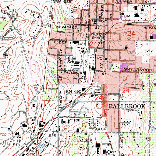 Fallbrook Post Office, CA