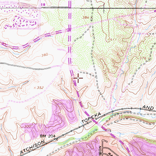Topographic Map of Doyle Community Park, CA