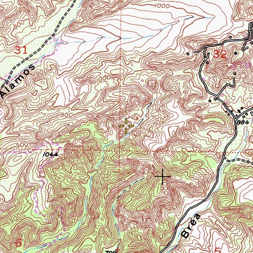 Topographic Map of Simi Valley Sanitary Landfill, CA