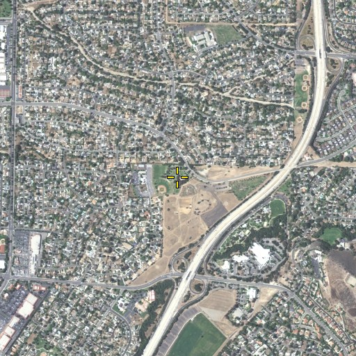 Aerial/Satellite Image of Waverly Park, CA