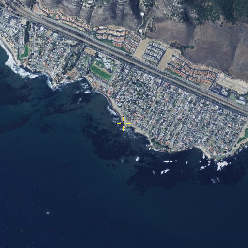 Aerial/Satellite Image of Ocean Park, CA
