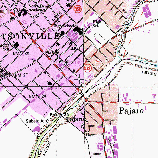 Topographic Map of Iglesia Apostolica, CA