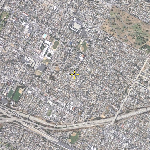 Aerial/Satellite Image of Casa del Mexicano, CA