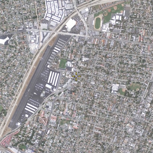 Aerial/Satellite Image of Santa Anita Christian Academy, CA