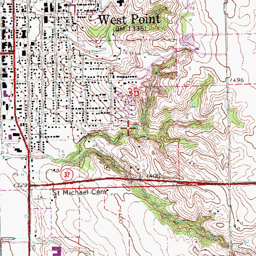 West Point City Park, NE