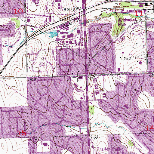 Topographic Map of Ask Dental Group Center, NE