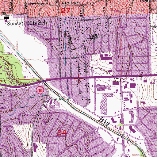 Topographic Map of West Center Dental Corp, NE