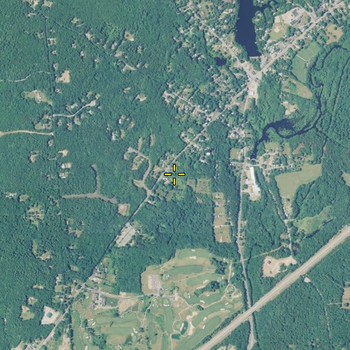 Aerial/Satellite Image of Carpenter Plot, RI