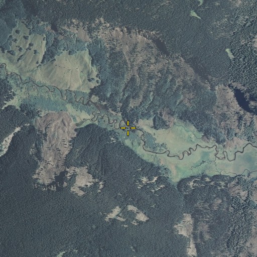 Aerial/Satellite Image of Second Meadows, CO